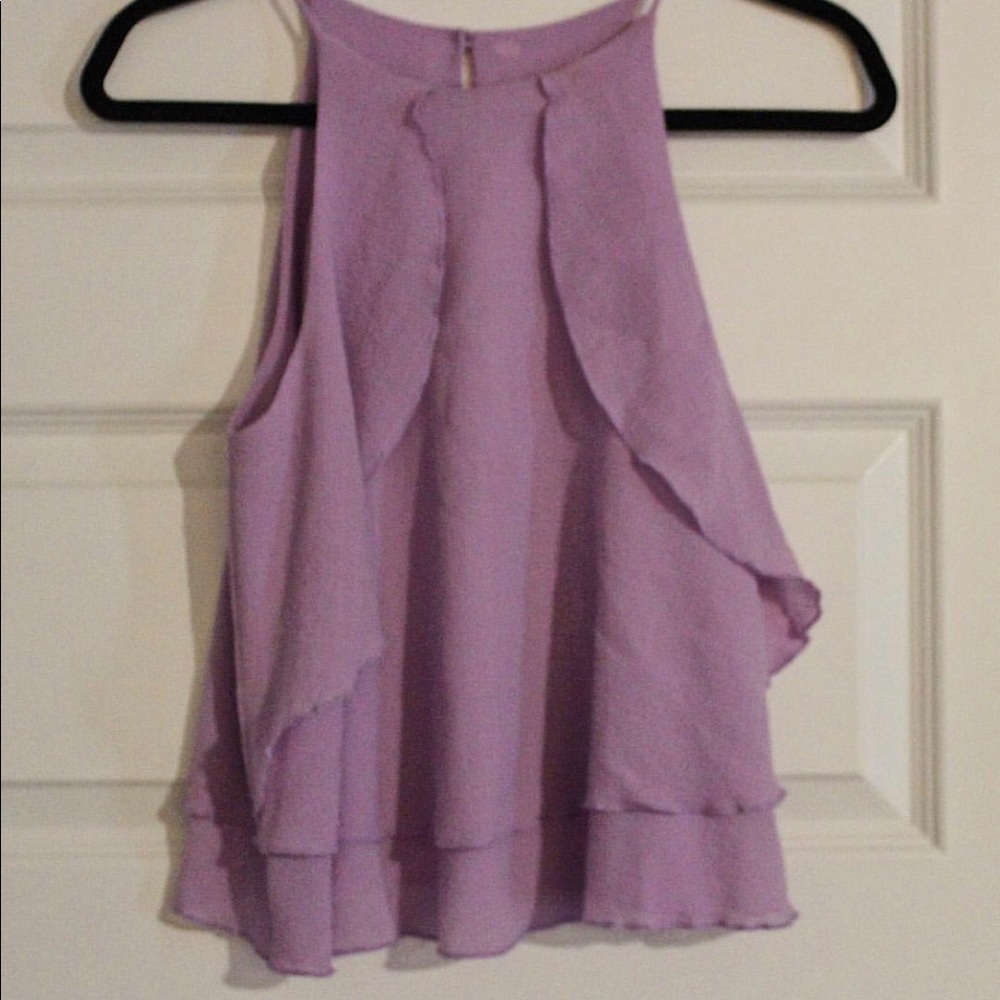 Purple tank top
